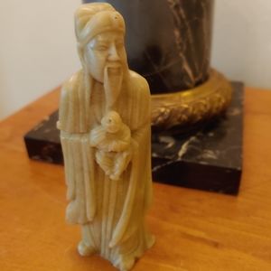 Antique Wise Chinese Statue